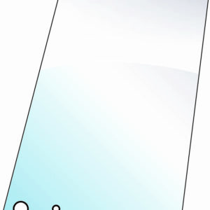 Vitre de porte gauche/droite