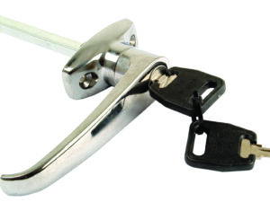 Poignée porte extérieure avec clé