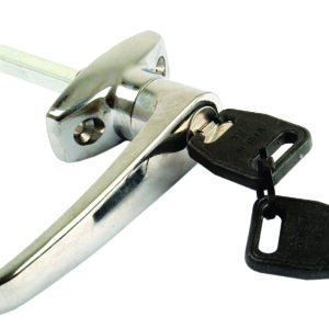 Poignée porte extérieure avec clé