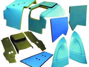 Kit garnitures cabine sans plafond