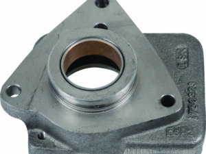 Plaque de sortie/palier bague montée