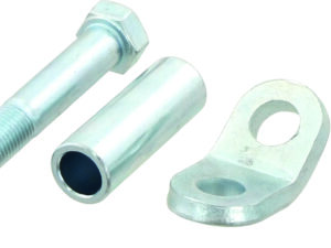 Kit fixation stabilisateur boulon, bague entretoise, patte