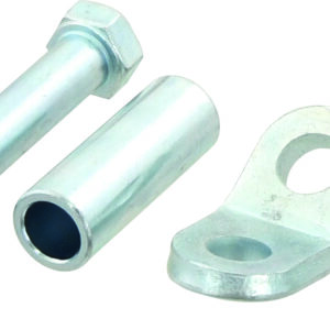 Kit fixation stabilisateur boulon, bague entretoise, patte