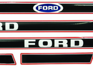Kit autocollants latéraux Ford 7610 II