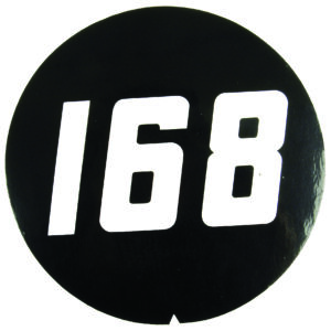 Autocollant latéral 168