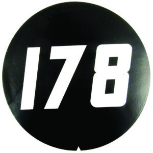 Autocollant latéral 178