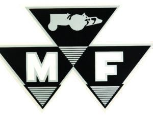 Logo autocollant – Massey Ferguson -Triple Triangle