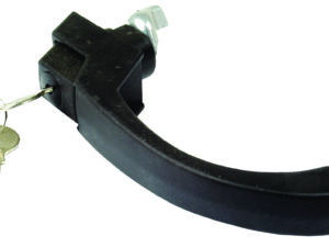 Poignée porte extérieure avec clé