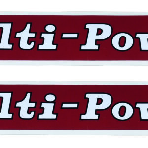 Autocollant latéral multi-power