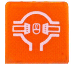 Pastille logo/interrupteur à bascule blocage différentiel