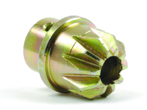 Pignon de manivelle réglage de chandelle.