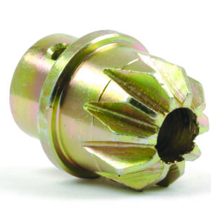 Pignon de manivelle réglage de chandelle.