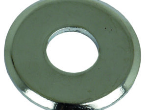 Rondelle chromée enjoliveur écrou de volant