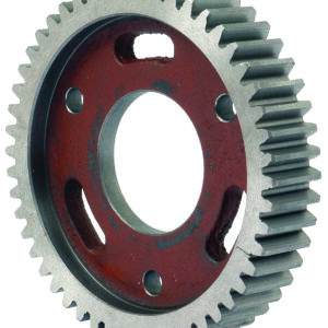 Pignon arbre à cames. 3 vis. denture droite.