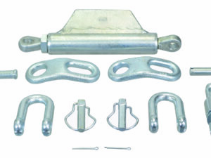 Stabilisateur 3/4″UNC 360x470mm, avec pattes de fixation