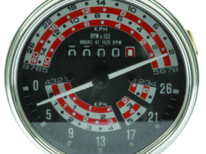 Horotachymètre km/h – heures à 1520 t/mn