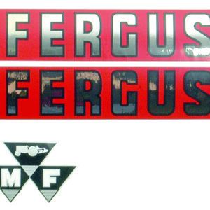 Kit d’autocollants Massey Ferguson 65