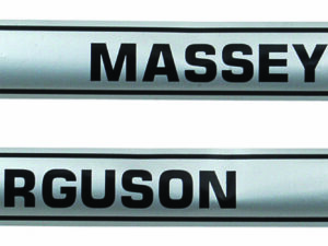 Kit autocollants latéraux Massey Ferguson 699