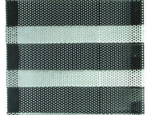 Grille calandre 355mm 4 barres horizontales