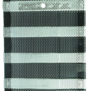 Grille calandre 355mm 4 barres horizontales