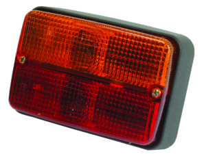 Feu arrière 12v 3 fonctions, sans ampoules