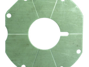 Plaque avant réducteur boîte de vitesses.
