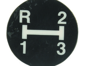 Autocollant grille des vitesses