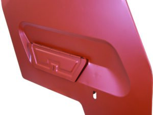 Aile gauche avec boîte à outils