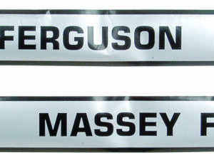 Kit autocollants latéraux Massey Ferguson 398