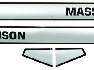 Kit autocollants latéraux Massey Ferguson 399