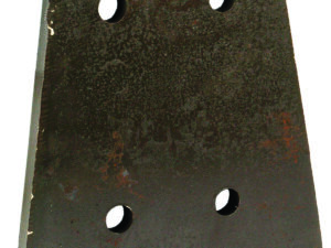 Plaque-auto hitch 3/4″hole