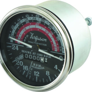 Horotachymètre km/h – heures à 1580 t/mn