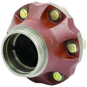 Moyeu de roue avant avec vis , écrous de roue et chapeau