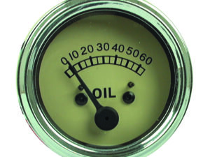 Indicateur pression huile moteur 0/60PSI – 3/8″UNF