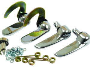 Kit verrous complets de capot (2+2)