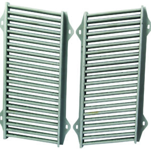 Jeu grilles calandre droite et gauche