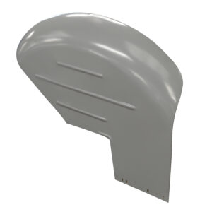 Aile gauche coquille 229mm