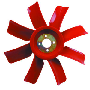 Ventilateur 8 pales 410mm plastque. substitué par S.43124.