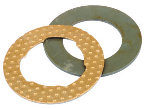 Rondelle butée de pivot/fusée x2.