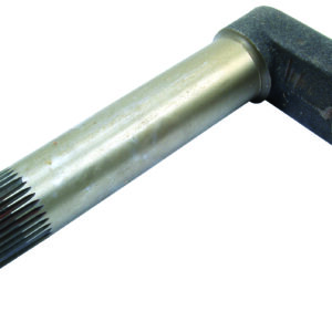 Arbre avec doigt suiveur bras sortie boitier direction