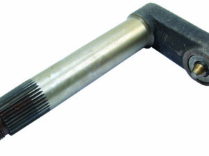 Arbre avec doigt suiveur bras sortie boitier direction