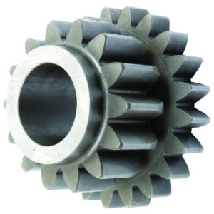 Pignon double marche arrière denture droite.