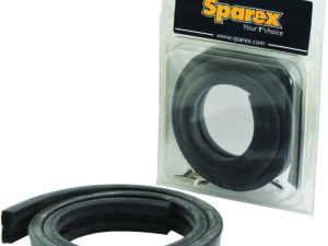 Bande caoutchouc capot avec rivets