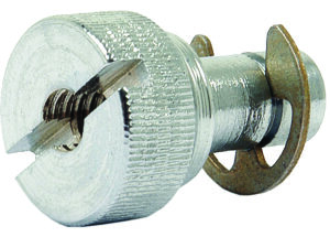 Bouton/verrou de calandre avec clips d’arrêt