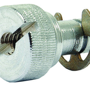 Bouton/verrou de calandre avec clips d’arrêt