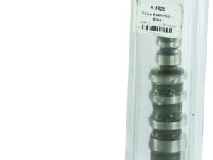 Valve contrôle bleue