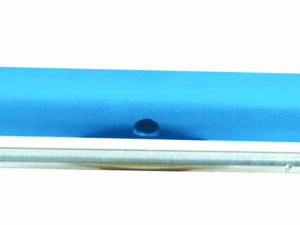Barre poussée 457/680mm cat2, 25×25, 1″1/8UNC, bleu