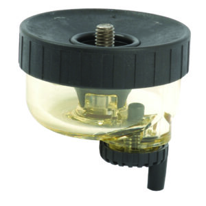 Bol décanteur avec vis et purge. filtre type Stanadyne.