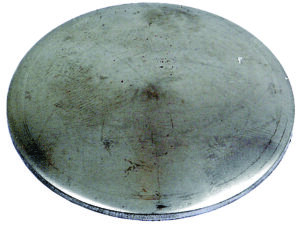 Pastille de dessablage 60mm Plaque