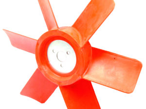 Ventilateur 6 pales plastique 400mm.